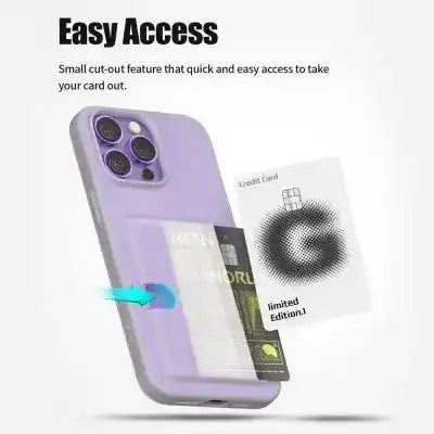 Mercury Goospery Rail 2 Card Holder Case for iPhone 16 Pro Mercury