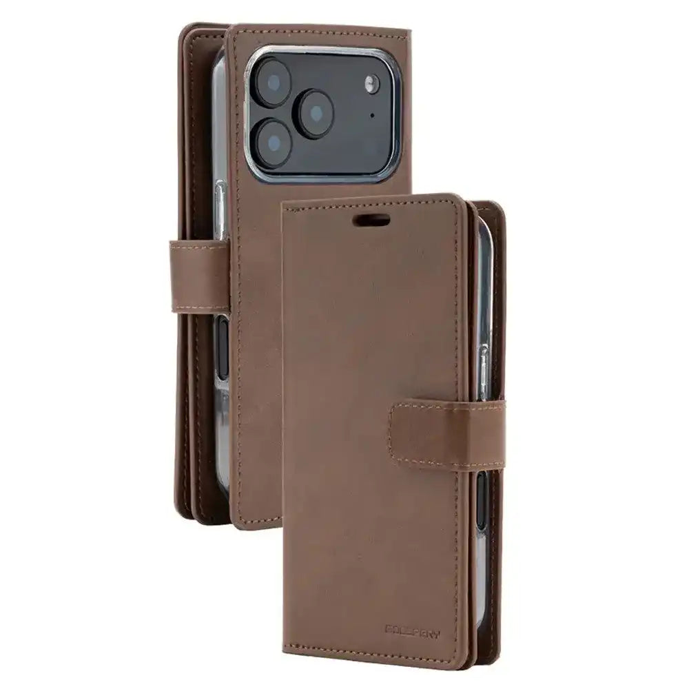 Mercury Mansoor Diary Case for iPhone 17 Pro Max Mercury