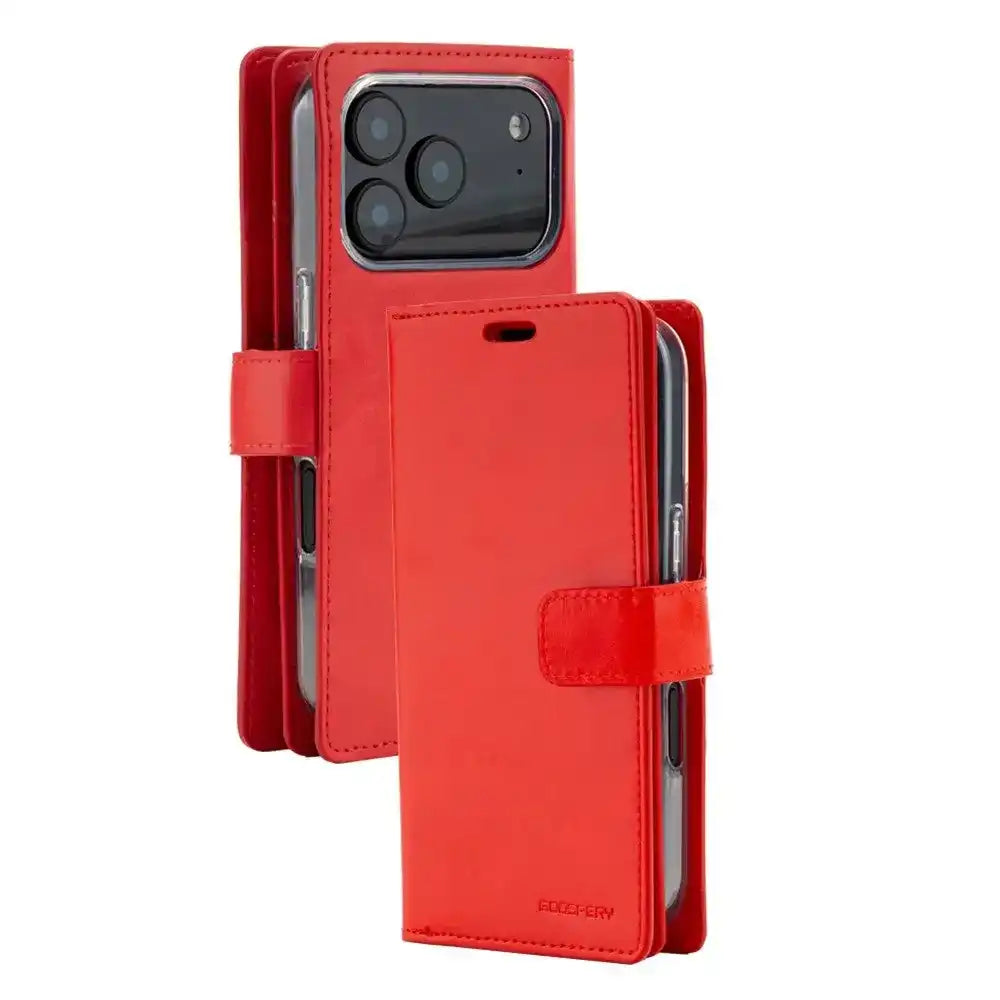 Mercury Mansoor Diary Case for iPhone 17 Pro Max Mercury