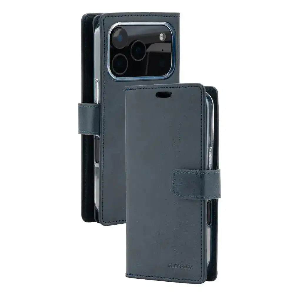 Mercury Mansoor Diary Case for iPhone 17 Pro Mercury