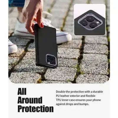 Mercury Mansoor Diary Cover Case for iPhone 16 Pro Max Mercury