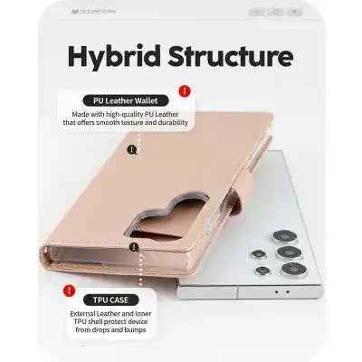 Mercury Rich Diary Case for Samsung Galaxy S25 Ultra