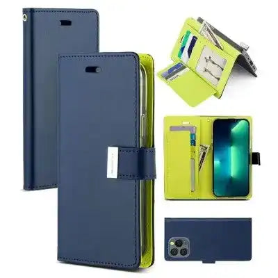 Mercury Rich Diary Case for iPhone 16 Plus Mercury