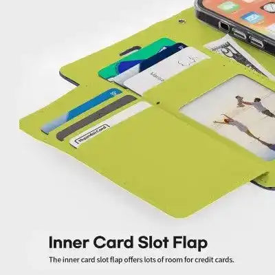 Mercury Rich Diary Case for iPhone 16 Plus Mercury