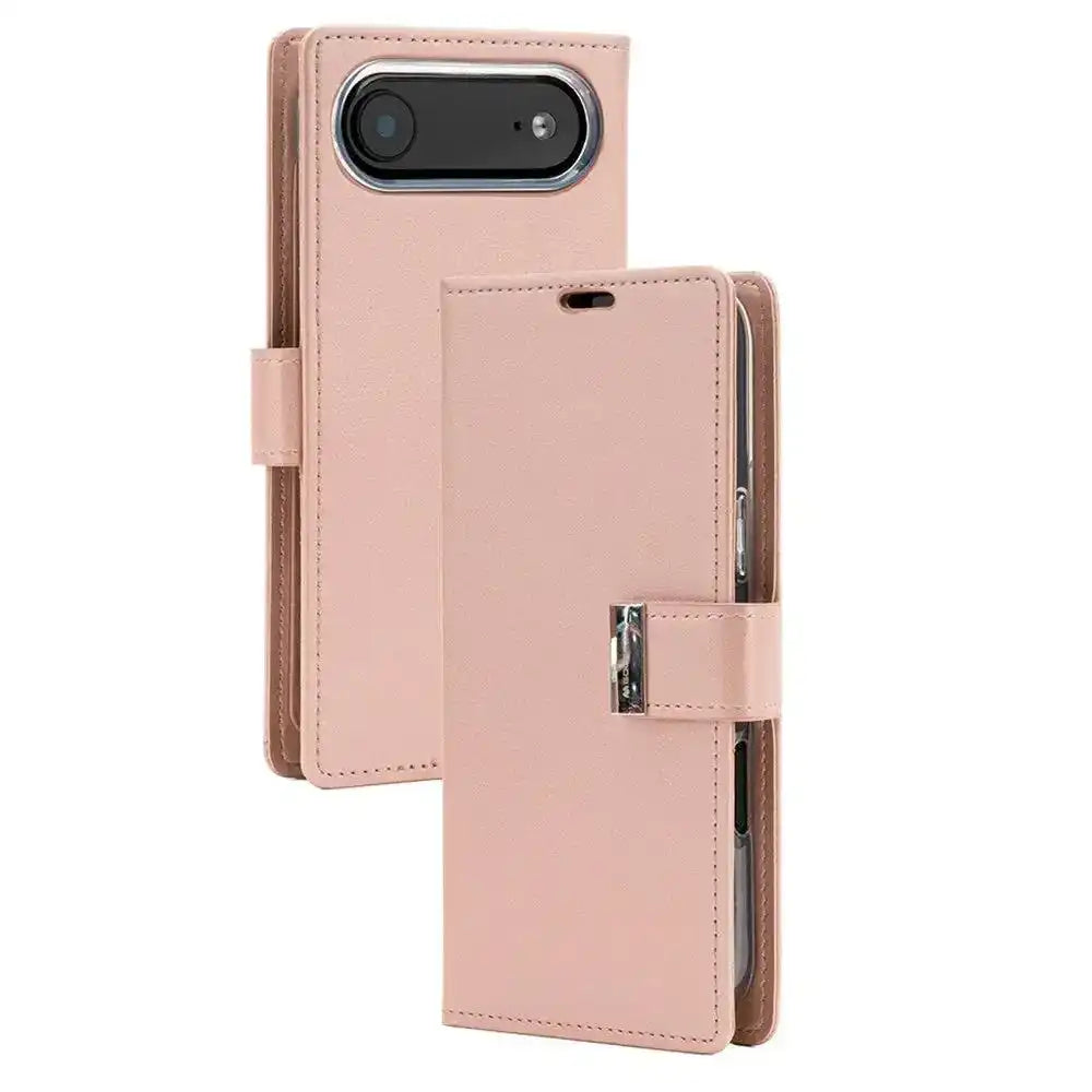 Mercury Rich Diary Case for iPhone 17 Air Mercury