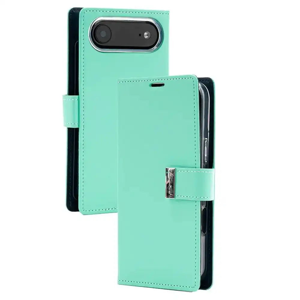 Mercury Rich Diary Case for iPhone 17 Air Mercury