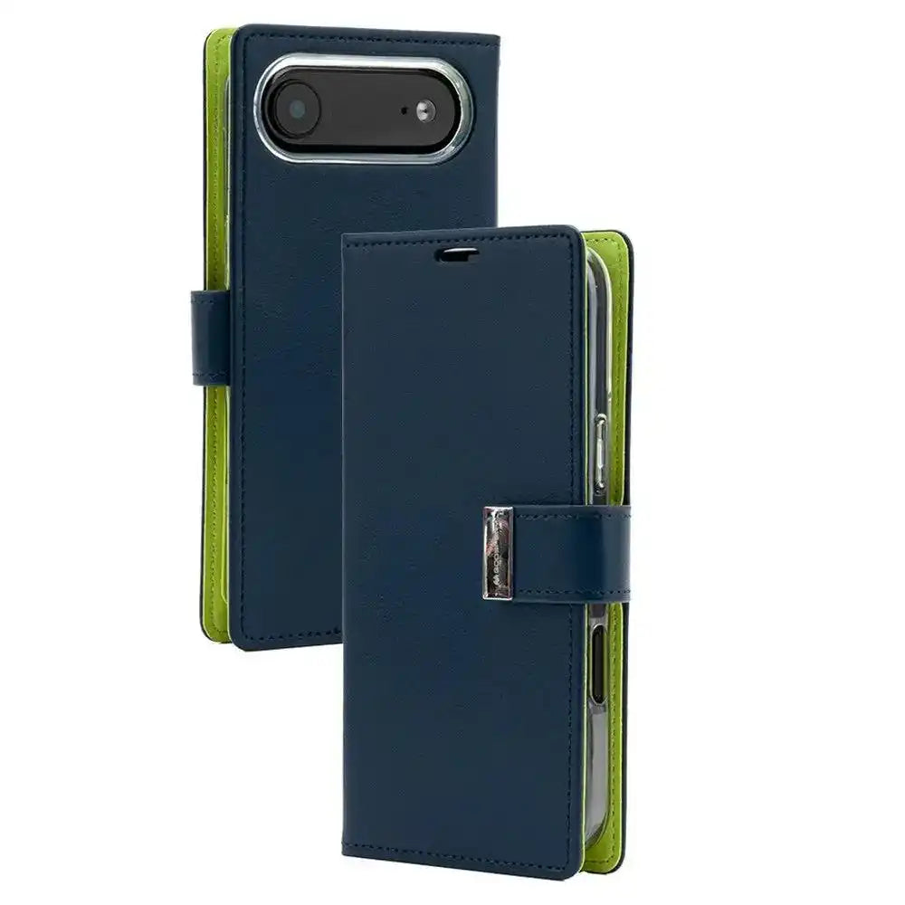 Mercury Rich Diary Case for iPhone 17 Air Mercury