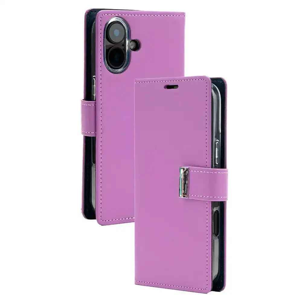 Mercury Rich Diary Case for iPhone 17