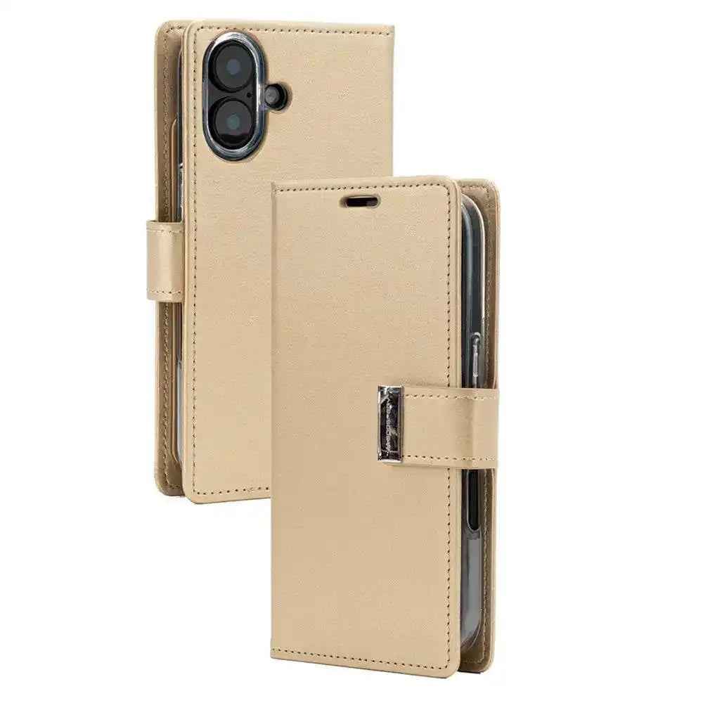 Mercury Rich Diary Case for iPhone 17