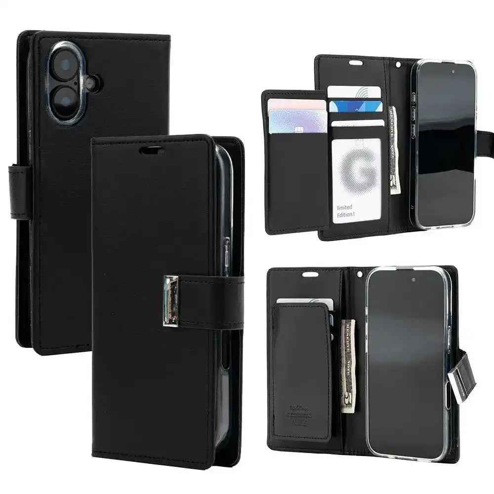 Mercury Rich Diary Case for iPhone 17