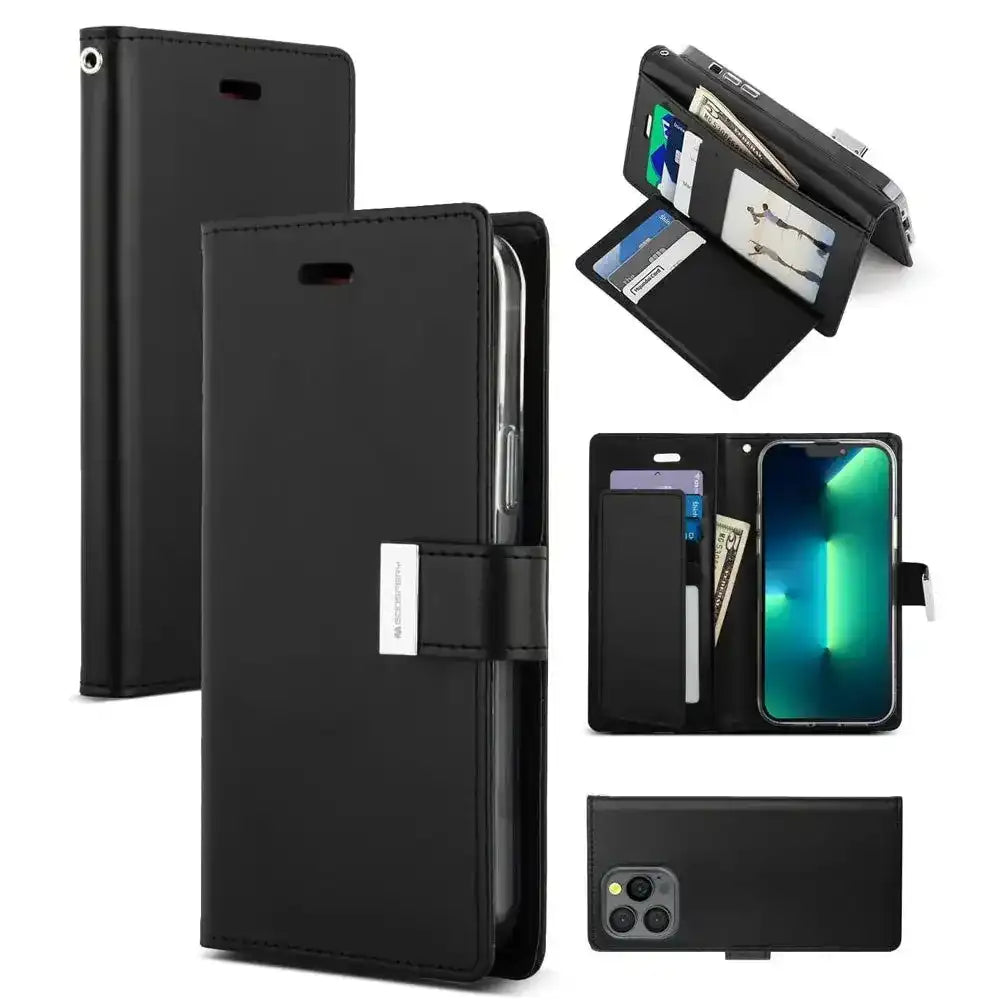 Mercury Rich Diary Case for iPhone 17 Pro Max Mercury
