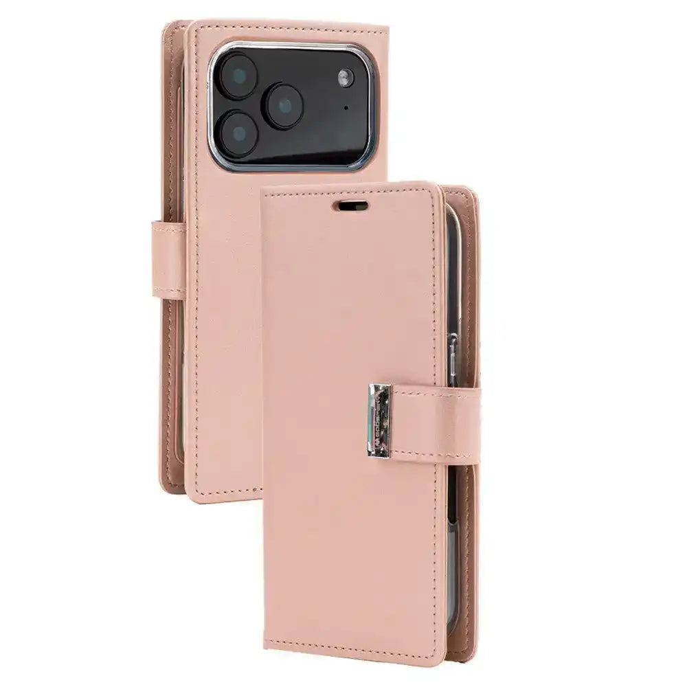 Mercury Rich Diary Case for iPhone 17 Pro Max Mercury