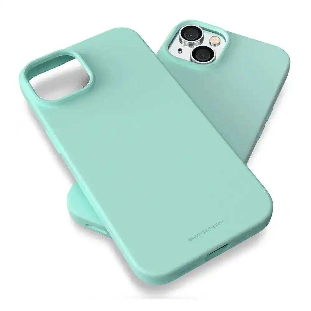Mercury Soft Feeling Jelly Cover Case for iPhone 16 Mercury