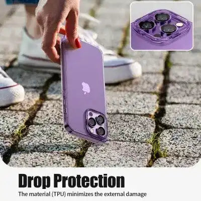 Mercury Transparent Pearl Jelly Case Cover for iPhone 16-Transparent Mercury