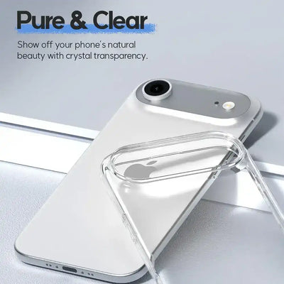 Mercury Transparent Pearl Jelly Case Cover for iPhone 17 Air Mercury