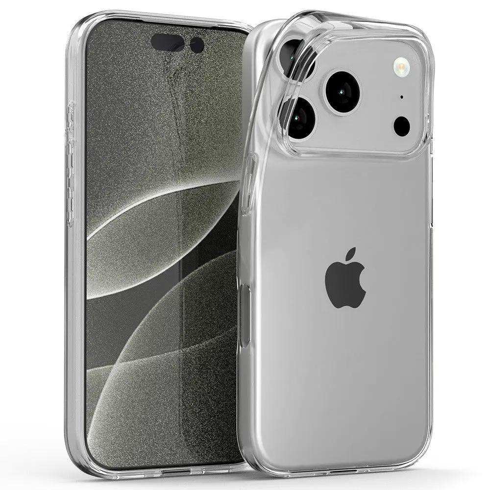 Mercury Transparent Pearl Jelly Case Cover for iPhone 17 Pro Mercury