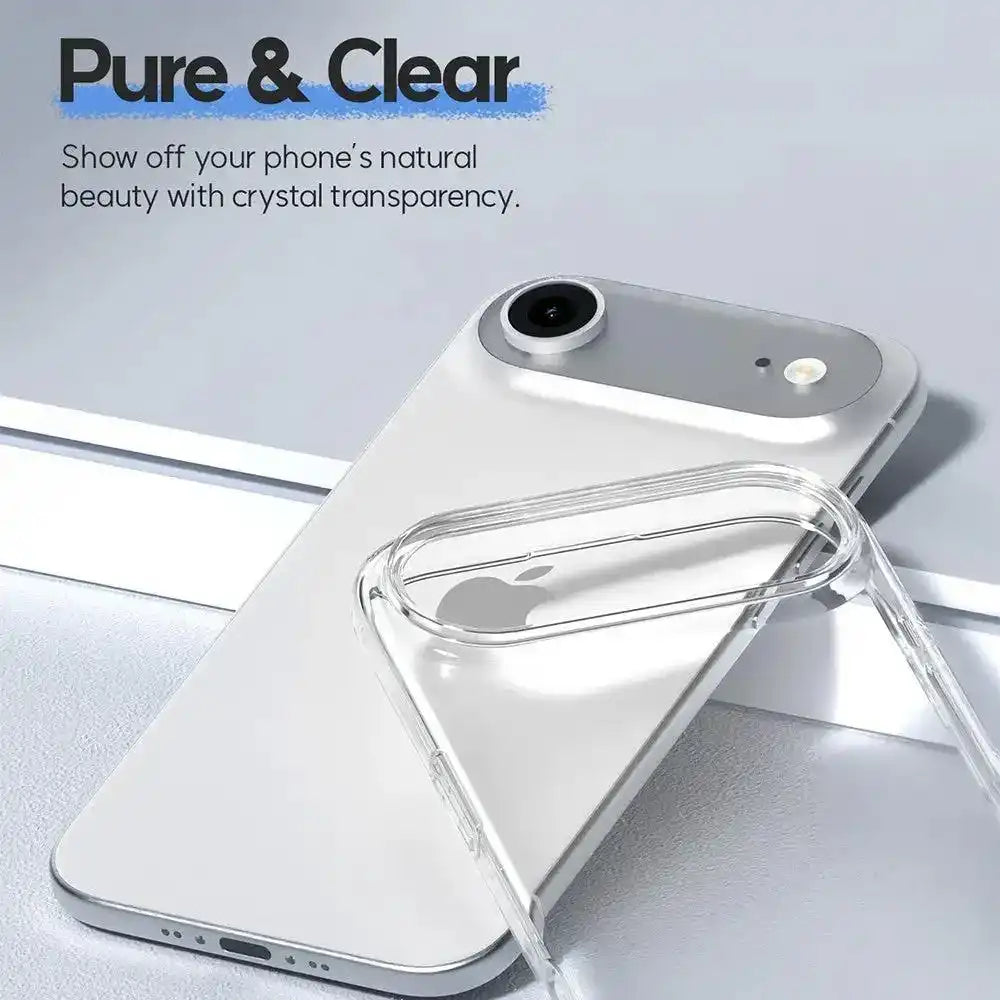 Mercury Transparent Pearl Jelly Case Cover for iPhone 17 Pro Mercury