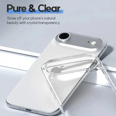 Mercury Transparent Pearl Jelly Case Cover for iPhone 17 Pro Mercury