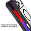 Mutural Clear Armor Series MagSafe PC Hybrid TPU Phone Case Mutural