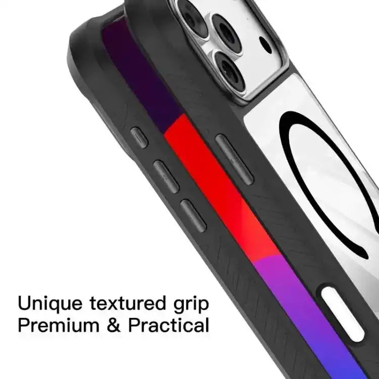 Mutural Clear Armor Series MagSafe PC Hybrid TPU Phone Case Mutural