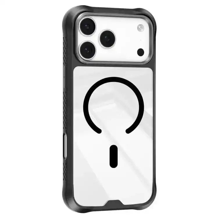 Mutural Clear Armor Series MagSafe PC Hybrid TPU Phone Case Mutural