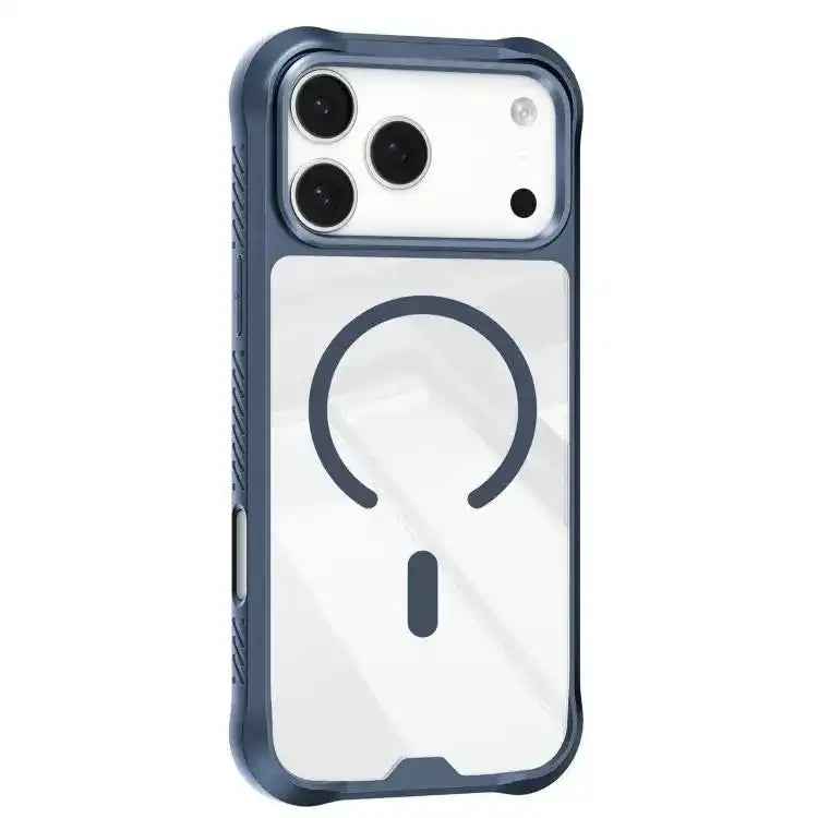 Mutural Clear Armor Series MagSafe PC Hybrid TPU Phone Case Mutural
