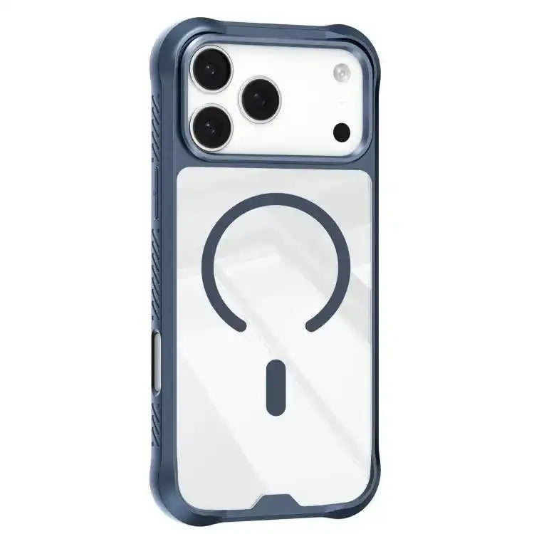 Mutural Clear Armor Series MagSafe PC Hybrid TPU Phone Case Mutural