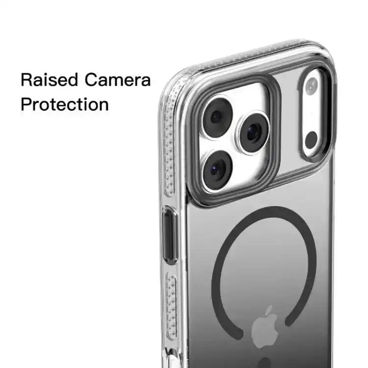 Mutural Ice Series MagSafe Gradient Matte PC Hybrid TPU Phone Case Mutural