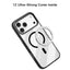 Mutural Mist MagSafe Series Magnetic PC Hybrid TPU Phone Case Mutural