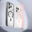 Mutural Soft Mist Series MagSafe PC Hybrid TPU Phone Case