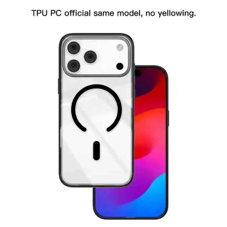 Mutural Soft Mist Series MagSafe PC Hybrid TPU Phone Case