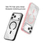 Mutural Soft Mist Series MagSafe PC Hybrid TPU Phone Case