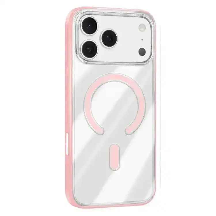 Mutural Soft Mist Series MagSafe PC Hybrid TPU Phone Case