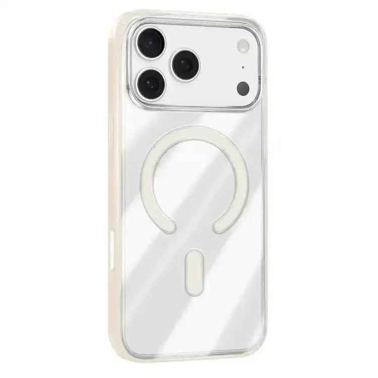 Mutural Soft Mist Series MagSafe PC Hybrid TPU Phone Case