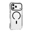 Mutural Transparent Color Series PC+TPU Magnetic MagSafe Phone Case