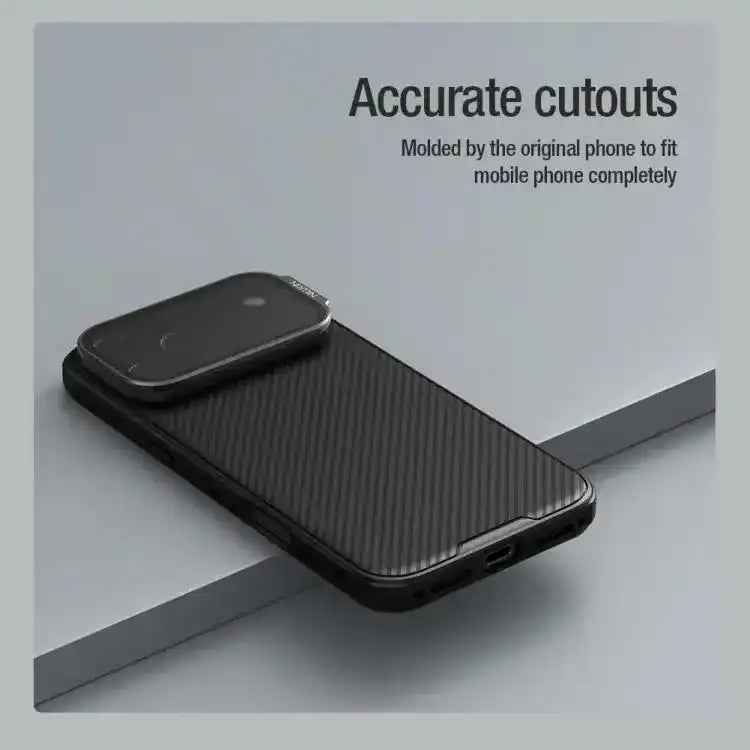 NILLKIN Black Mirror Prop CD Texture Transparent Mirror Cover Phone Case