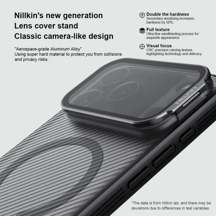 NILLKIN CamShield Prop Transparent Mirror Cover MagSafe Magnetic Translucent PC Phone Case NILLKIN