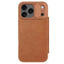 NILLKIN QIN Series Pro Sliding Camera Cover Design Leather Phone Case