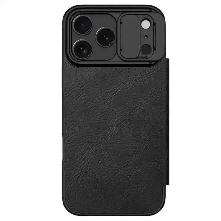 NILLKIN QIN Series Pro Sliding Camera Cover Design Leather Phone Case
