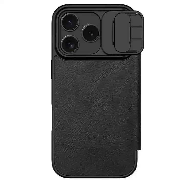 NILLKIN QIN Series Pro Sliding Camera Cover Design Leather Phone Case