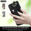 Non-slip Full Coverage Ring PU Phone Case with Wristband