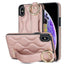 Non-slip Full Coverage Ring PU Phone Case with Wristband MyMobile