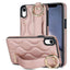 Non-slip Full Coverage Ring PU Phone Case with Wristband MyMobile