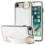 Non-slip Full Coverage Ring PU Phone Case with Wristband