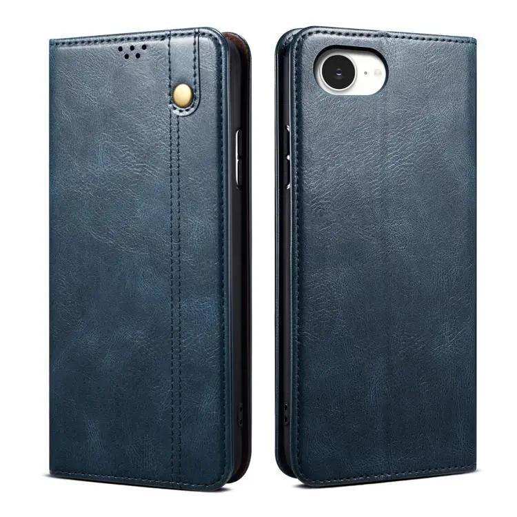 Oil Wax Crazy Horse Texture Leather Phone Case MyMobile