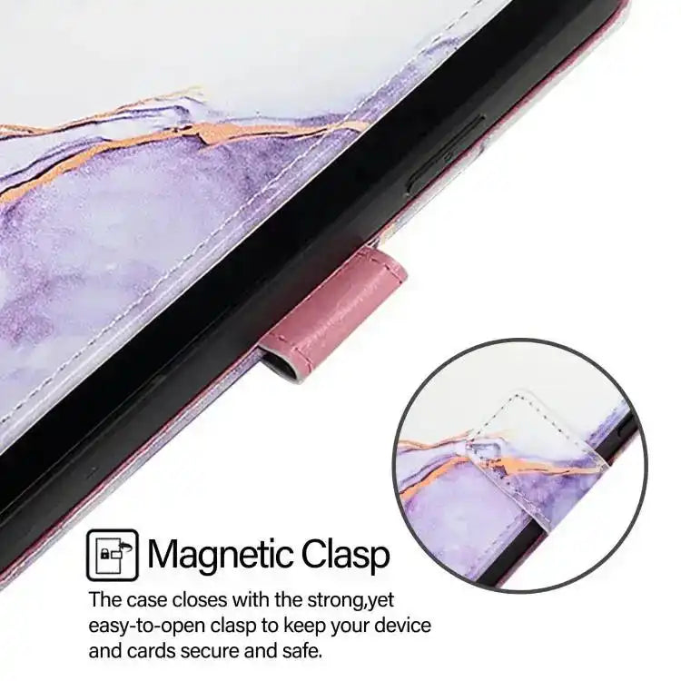 PT003 Marble Pattern Flip Leather Phone Case MyMobile