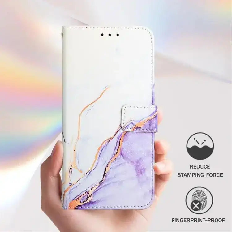 PT003 Marble Pattern Flip Leather Phone Case MyMobile