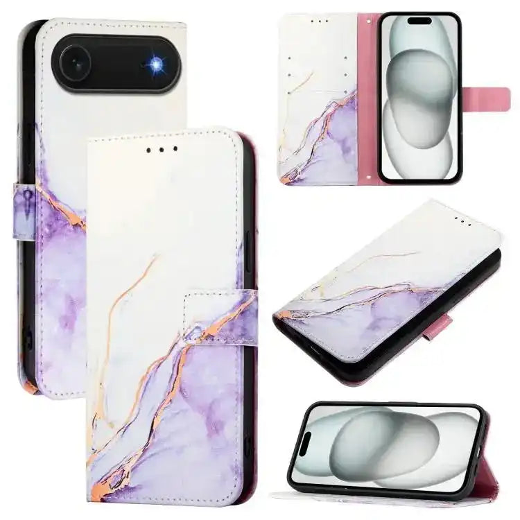 PT003 Marble Pattern Flip Leather Phone Case MyMobile