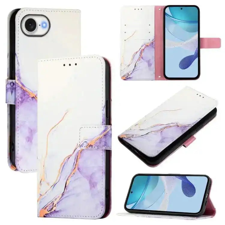 PT003 Marble Pattern Flip Leather Phone Case MyMobile