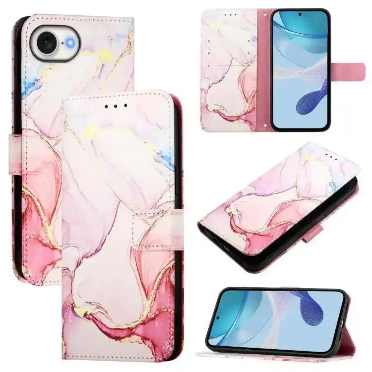 PT003 Marble Pattern Flip Leather Phone Case MyMobile